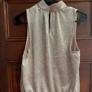 Express Silver Party Top
